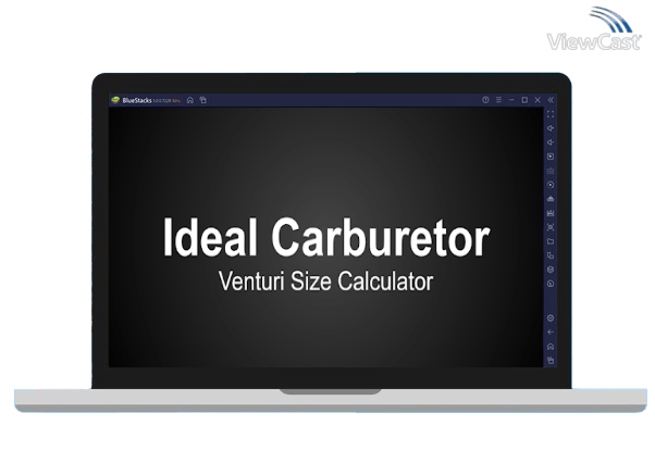 Run Ideal Carburetor Venturi Size & CFM Calculator on PC Run Ideal Carburetor Venturi Size & CFM Calculator on PC