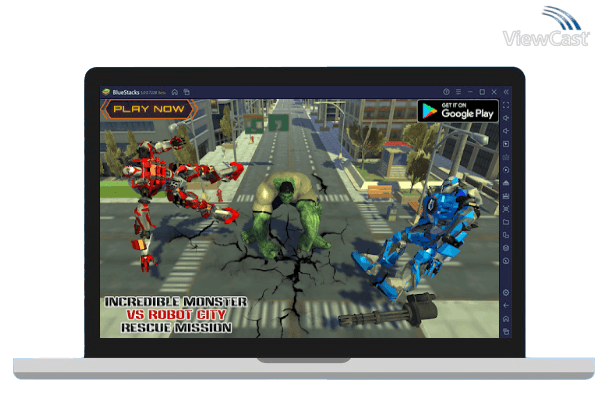 Run Incredible Monster VS Robot City Rescue Mission on PC