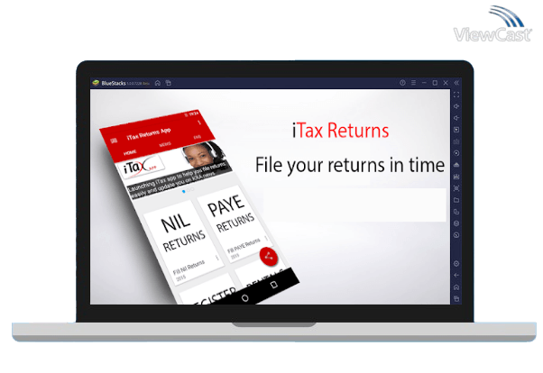 Run iTax Service App on PC Run iTax Service App on PC