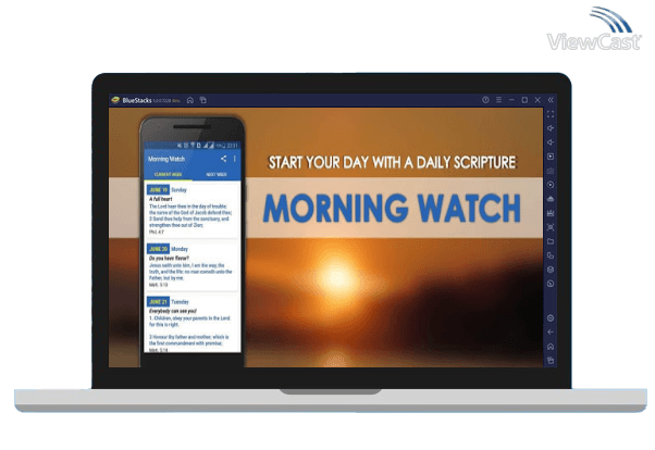 Run JAMU SDA Morning Watch on PC