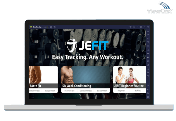 Run JEFIT Workout Tracker, Weight Lifting, Gym Log App on PC