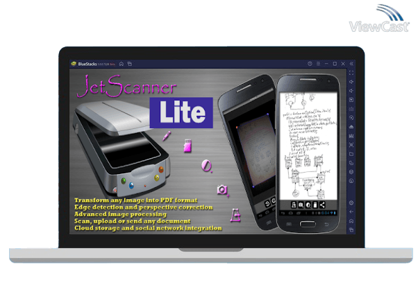 Run Jet Scanner Lite. Scan to PDF on PC