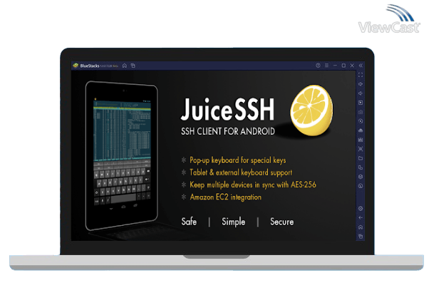 Run JuiceSSH - SSH Client on PC