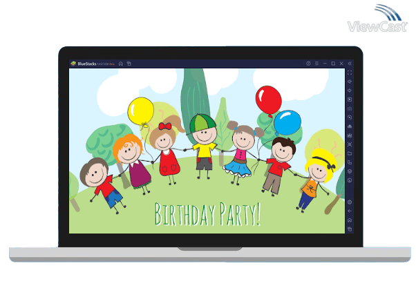 Run Kids Birthday Party Invitation Maker on PC
