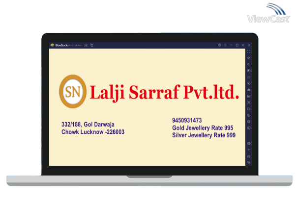 Run Lalji Sarraf - Lucknow Gold-SilverJewellery rate on PC