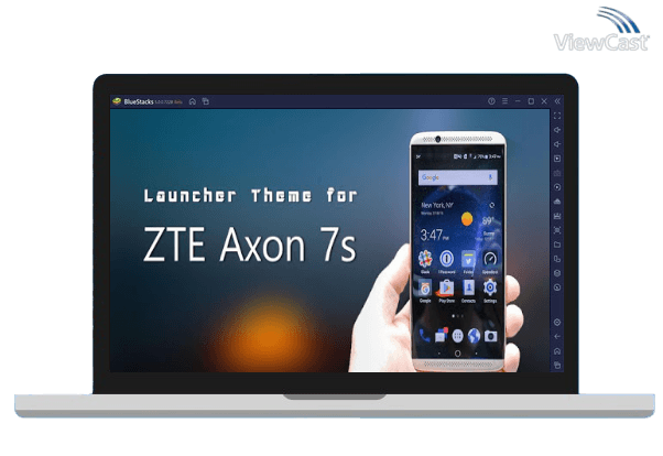 Run Launcher Theme for ZTE Axon 7s on PC