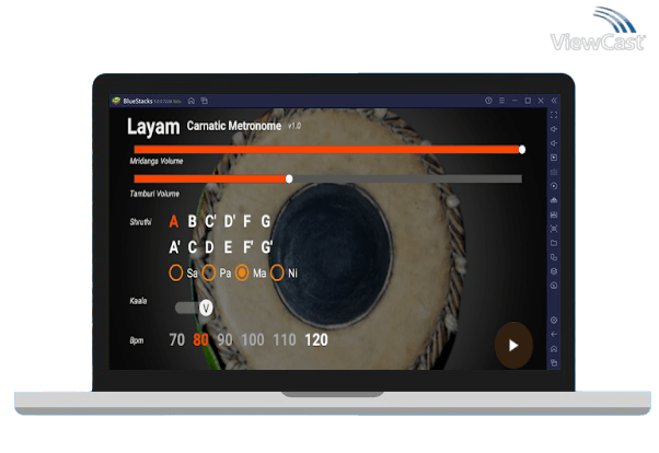 Run Layam - Carnatic Metronome on PC