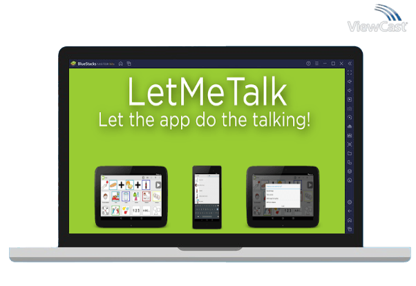 Run LetMeTalk: Free AAC Talker on PC