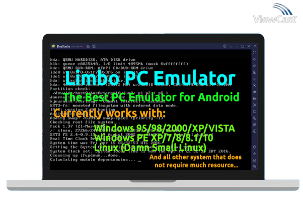 Run Limbo PC Emulator QEMU ARM x86 on PC