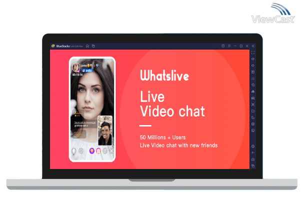 Run Live Chat Video Call with strangers-Whatslive on PC