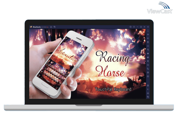 Run Live Racing Horse Keyboard Theme on PC