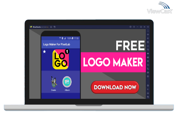 Run Logo Maker For PixelLab on PC