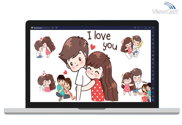 Run Love Sticker Packs For WhatsApp - WAStickerApps on PC