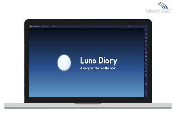 Run Luna Diary-journal on the moon on PC