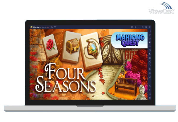 Run Mahjong Garden Four Seasons - Free Tile Game on PC