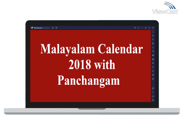 Run Malayalam Calendar 2018 Rashi Phalam, Panchangam on PC
