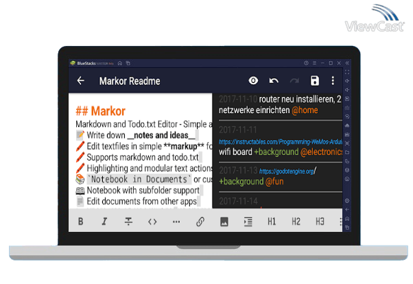 Run Markor: Markdown Editor - todo.txt - Notes Offline on PC