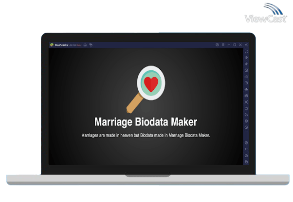 Run Marriage Biodata Maker on PC Run Marriage Biodata Maker on PC
