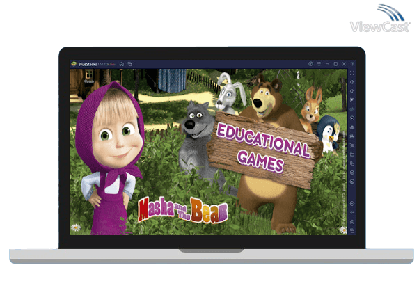 Run Masha and the Bear. Educational Games on PC