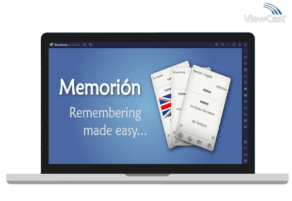 Run Memorion Flashcard Learning on PC