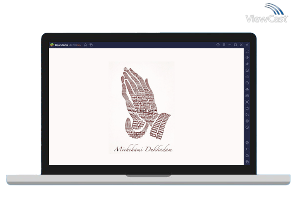 Run Michhami Dukkadam Messages Greeting Cards & Wishes on PC