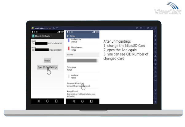 Run Micro SD CID Reader on PC Run Micro SD CID Reader on PC