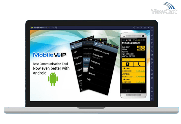 Run MobileVoIP on PC Run MobileVoIP on PC