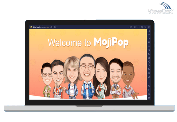Run MojiPop - GIF Sticker Keyboard on PC