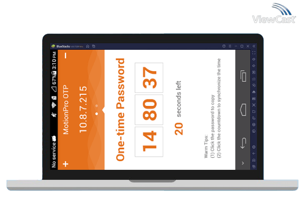 Run MotionProOTP on PC
