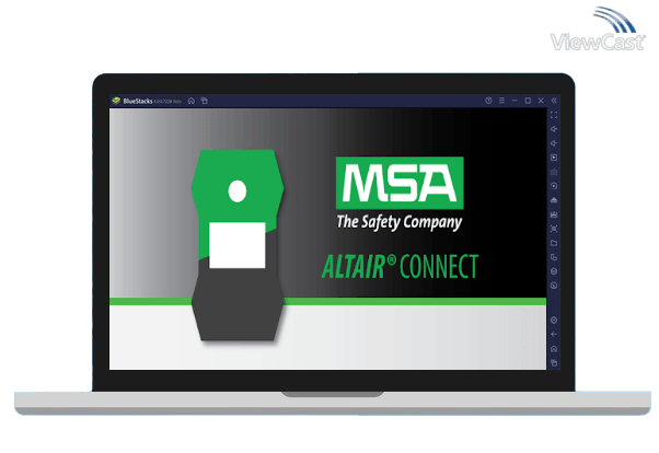 Run MSA ALTAIR® Connect on PC Run MSA ALTAIR® Connect on PC