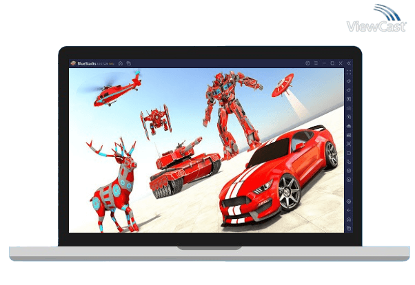 Run Multi Robot Transform Games: Space Robot Car Games on PC