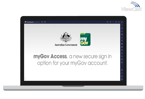 Run myGov Access - code creator on PC Run myGov Access - code creator on PC