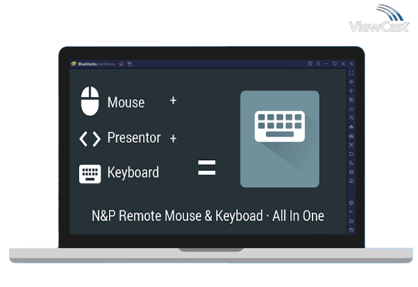 Run N&P Remote Mouse and Keyboard on PC