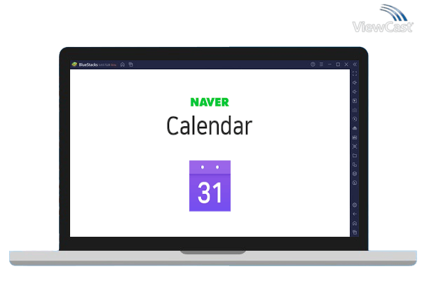 Run Naver Calendar on PC