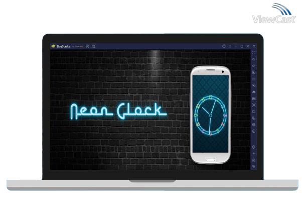 Run Neon Clock Live Wallpaper on PC
