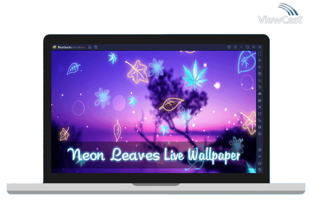 Run Neon Leaves Live Wallpaper on PC
