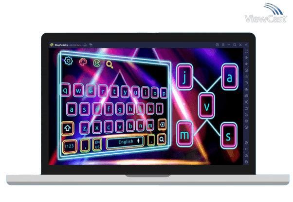 Run Neon Light Keyboard on PC Run Neon Light Keyboard on PC