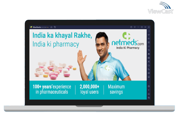 Run Netmeds - India Ki Pharmacy on PC Run Netmeds - India Ki Pharmacy on PC