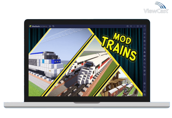 Run New train mod for minecraft pe on PC Run New train mod for minecraft pe on PC