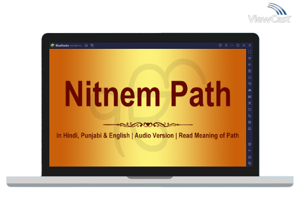 Run Nitnem Audio on PC Run Nitnem Audio on PC