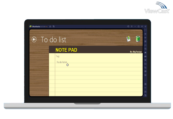 Run Notepad on PC