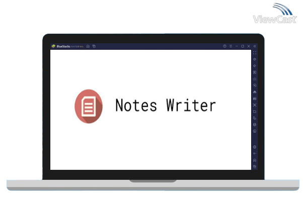 Run Notes Writer on PC