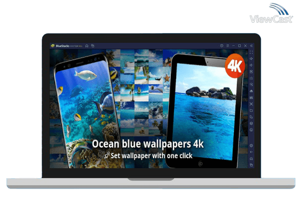 Run Ocean blue wallpapers 4k on PC Run Ocean blue wallpapers 4k on PC