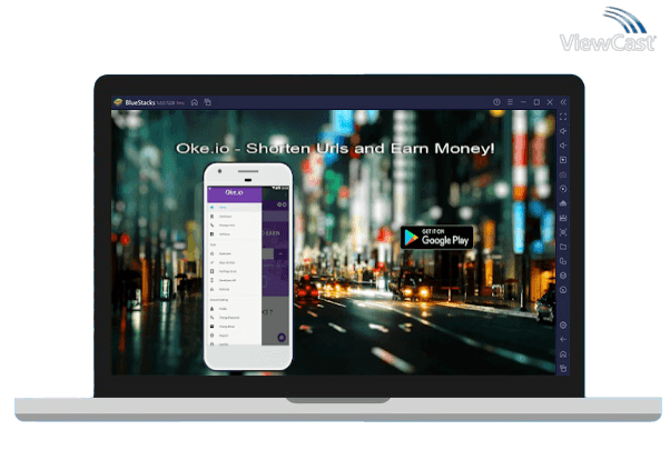 Run Oke.io - Shorten Urls and Earn Money! on PC