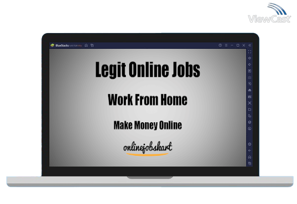 Run Onlinejobskart - Money Making App, Work From Home on PC