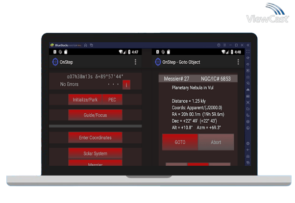 Run OnStep Controller2 on PC Run OnStep Controller2 on PC