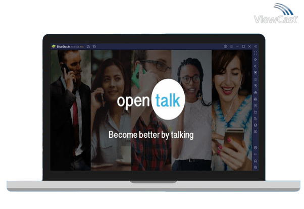 Run Opentalk: Be better by talking - Social Voice App on PC