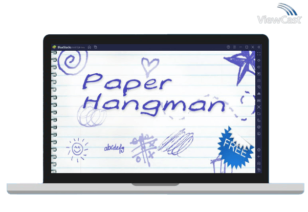 Run Paper Hangman Free (English) on PC