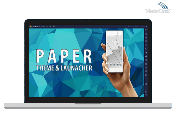 Run Paper Launcher Theme on PC Run Paper Launcher Theme on PC