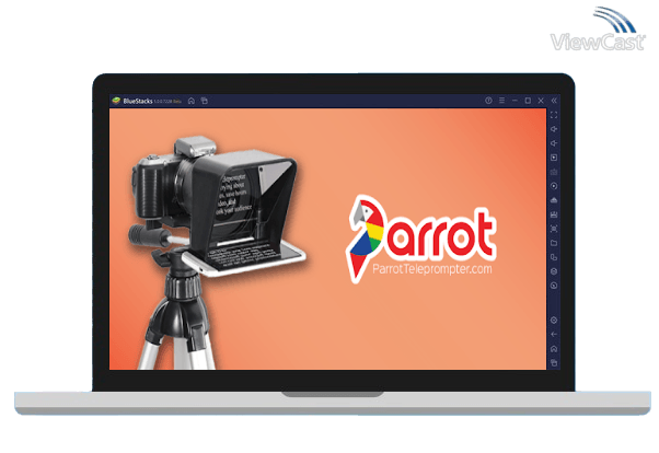 Run Parrot Teleprompter on PC Run Parrot Teleprompter on PC